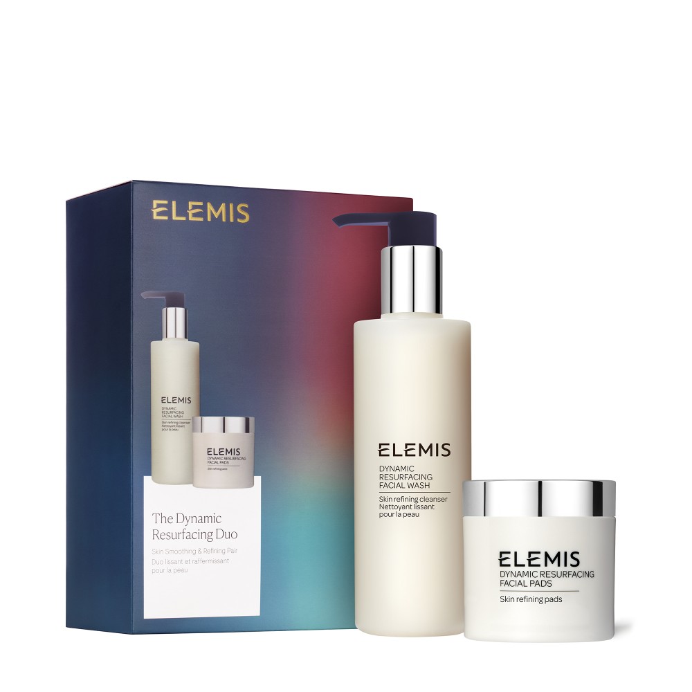 Ідеальний дует для шліфовки та освітлення шкіри ELEMIS The Dynamic Resurfacing Duo Skin Smoothing & Refining Kit